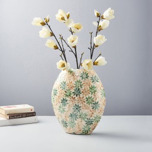 MOTHER OF PEARL VASE